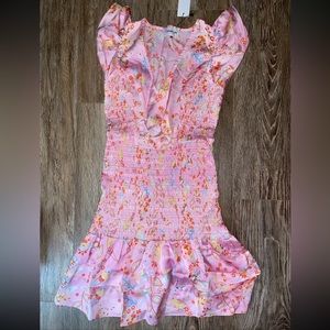 Pink Paisley Print Dress🎀